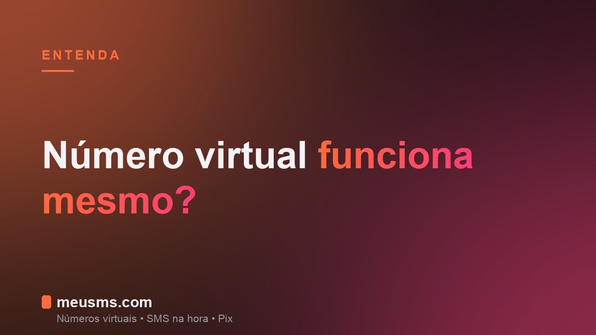 Número virtual vale a pena? Vantagens, limites e quando usar