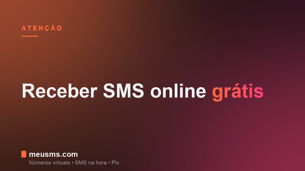 Receber SMS online grátis: o que ninguém te conta